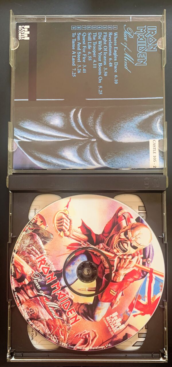 CD duplo Iron Maiden Piece of Mind - Image 3