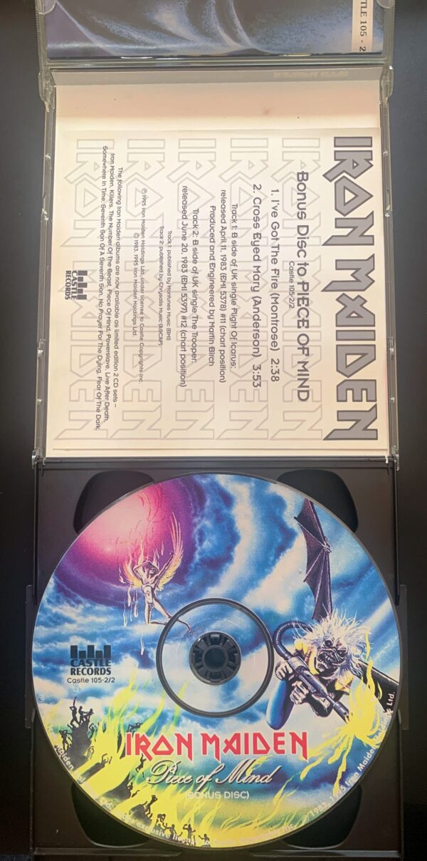 CD duplo Iron Maiden Piece of Mind - Image 4