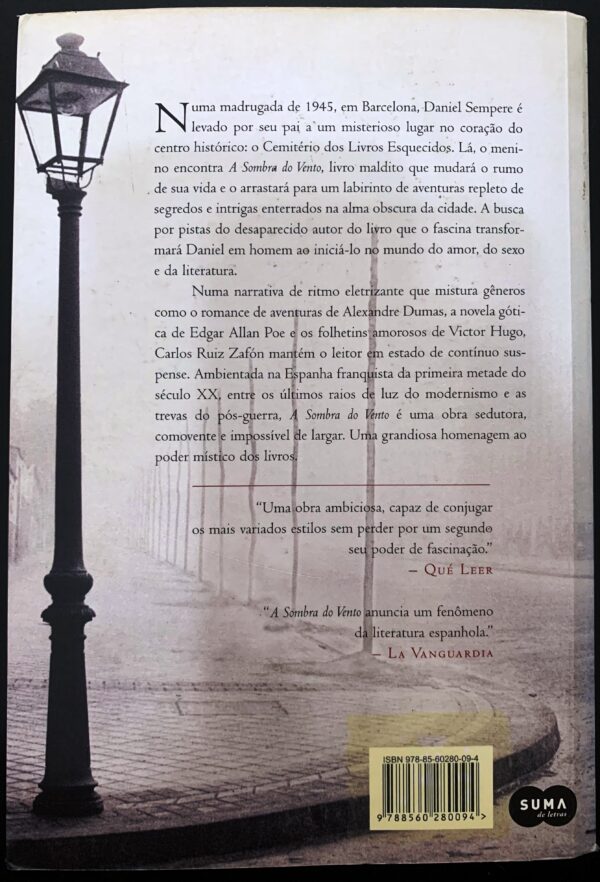 Livro A Sombra do Vento - Image 2